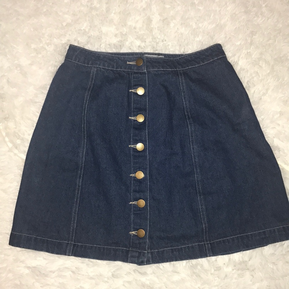 🛑🛑Denim button up skirt
